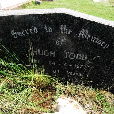 TODD Hugh -1937