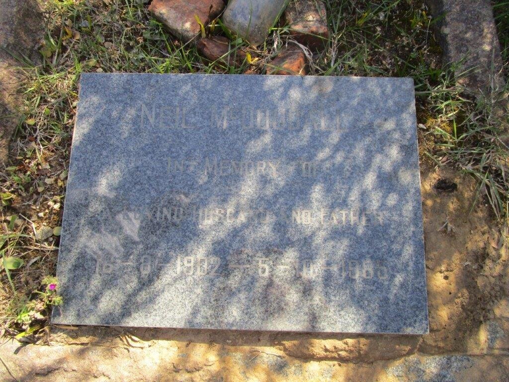 McDOUGALL Neil 1902-1985