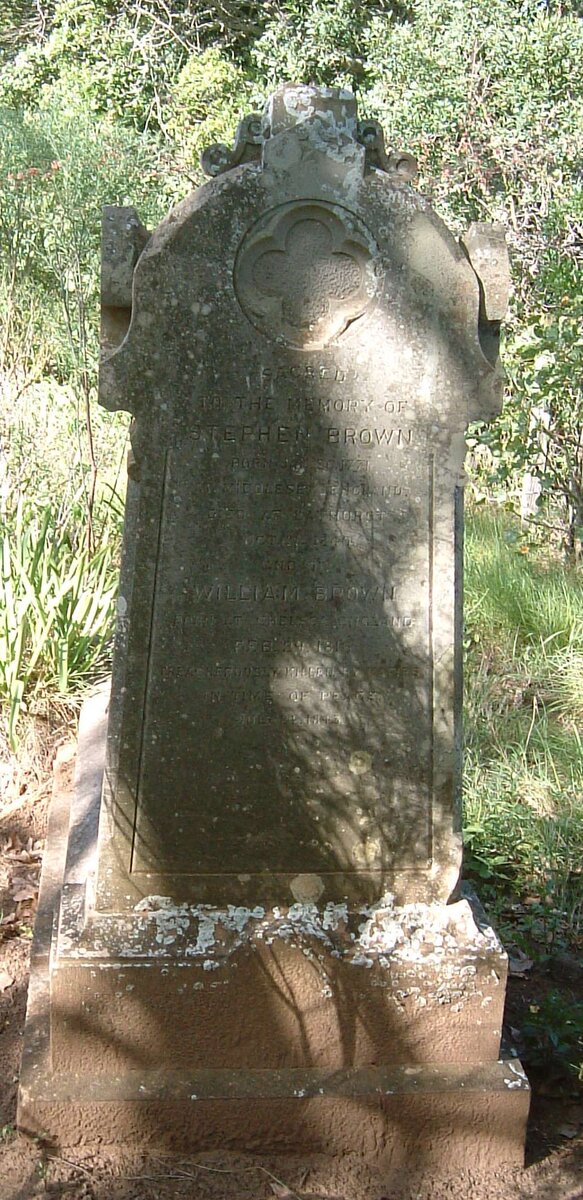 BROWN Stephen 1771-1840 :: BROWN William 1815-1842