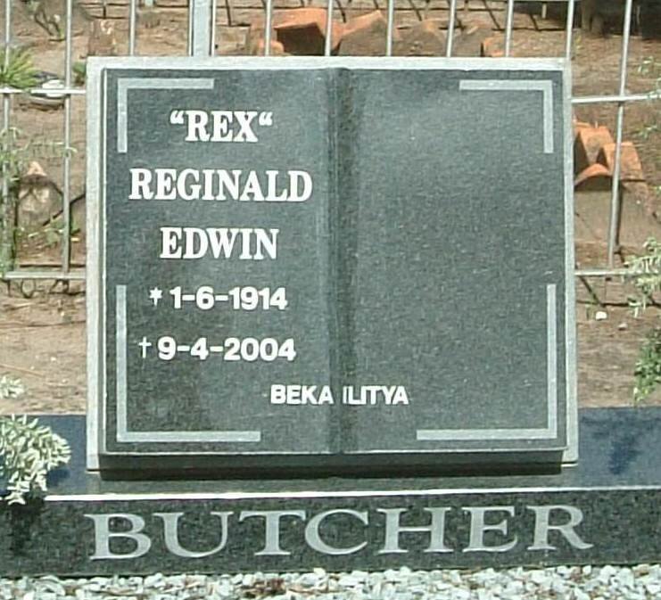 BUTCHER Reginald Edwin 1914-2004