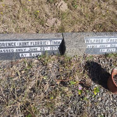 TIMM Wilfred -194? & Florence -1970