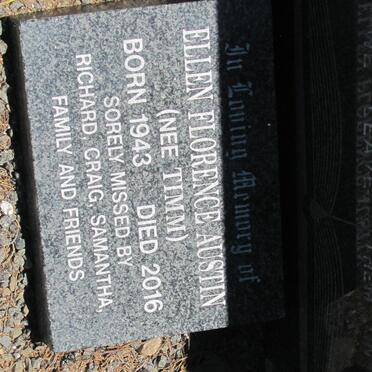 AUSTIN Ellen Florence nee TIMM 1943-2016