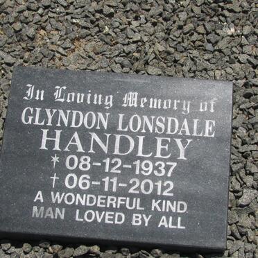 HANDLEY Glyndon Lonsdale 1937-2012
