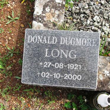 LONG Frank Preston 1881-1967 :: LONG Donald Dugmore 1921-2000 