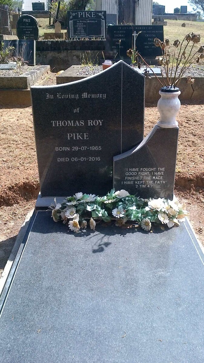 PIKE Thomas Roy 1965-2016