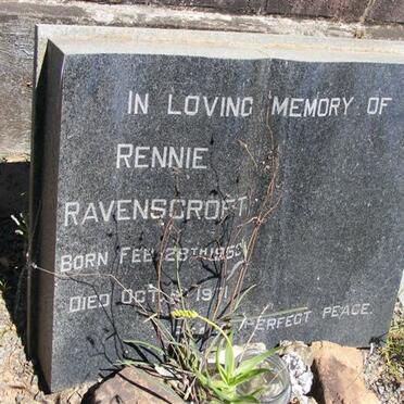 RAVENSCROFT Rennie 1953-1971