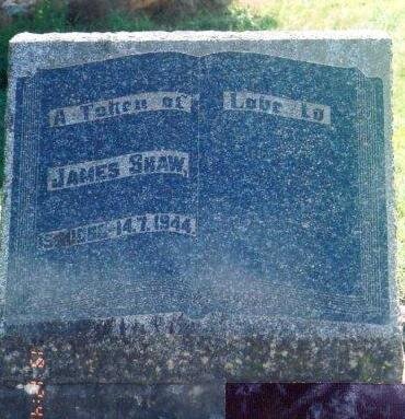 SHAW James 1886-1944