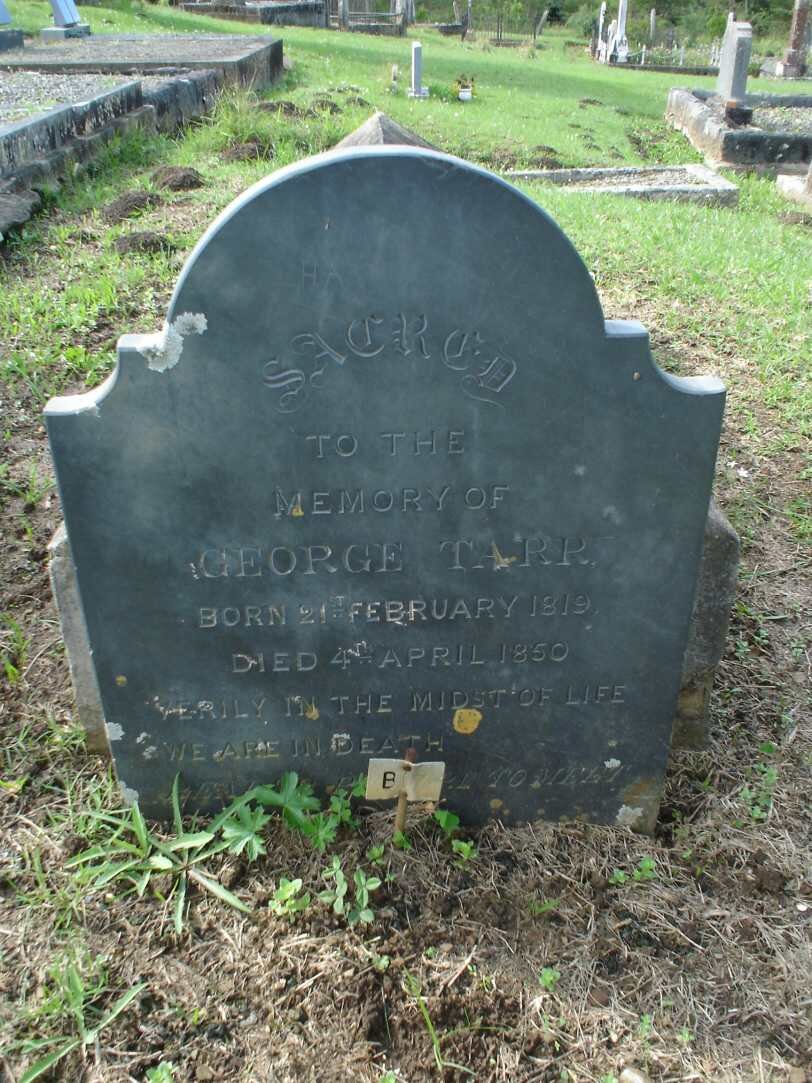TARR George 1819-1850