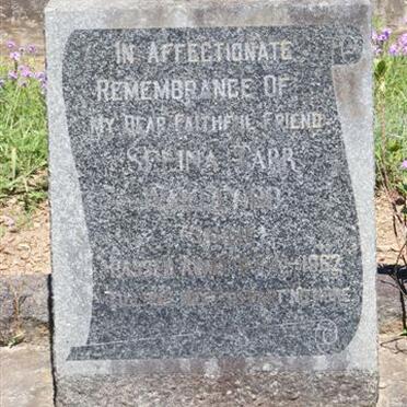 WAKEFORD Selina Tarr -1962