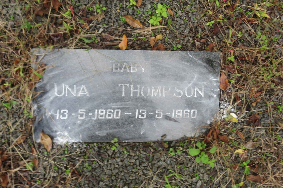 THOMPSON Una 1960-1960