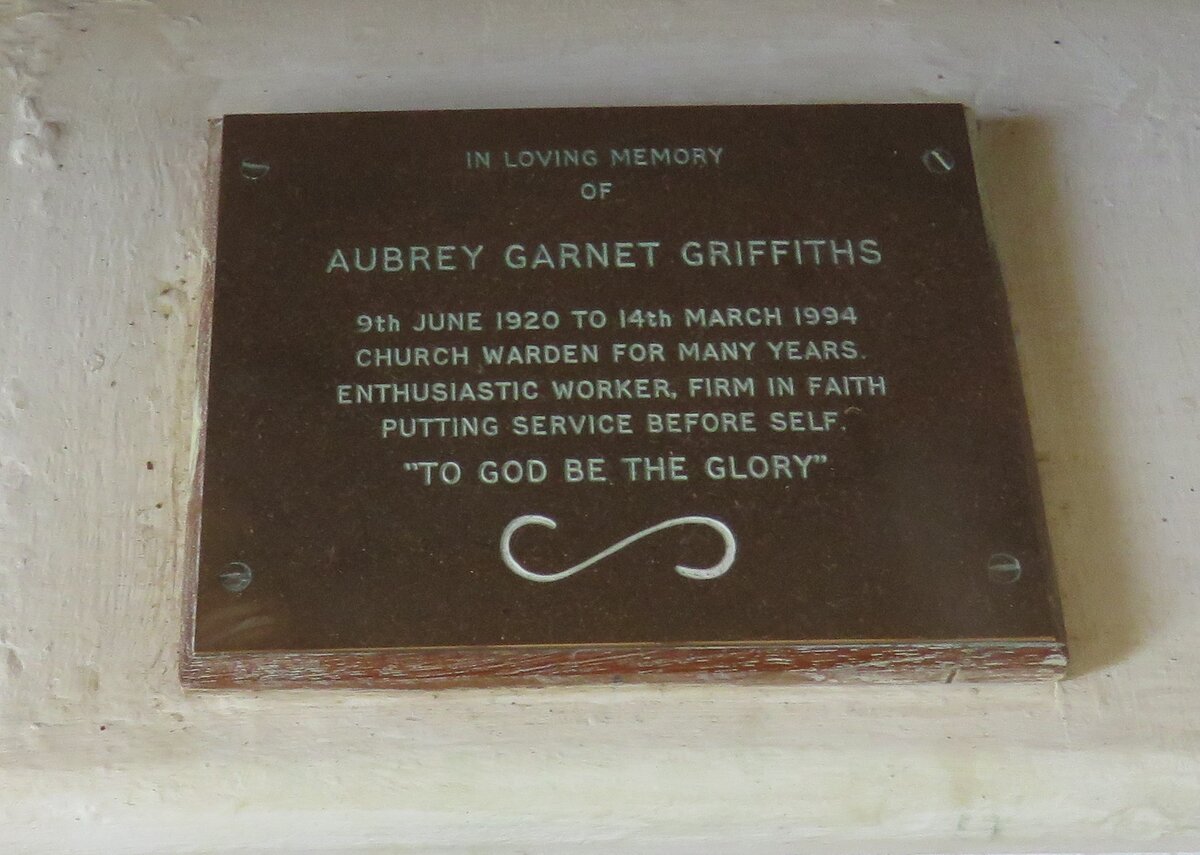 GRIFFITHS Aubrey Garnet 1920-1994