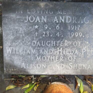 ANDRAG Joan 1917-1999