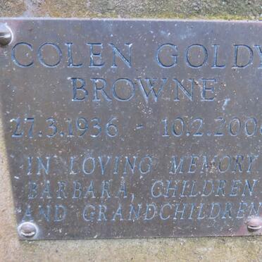 BROWNE Colen Goldy 1936-2006