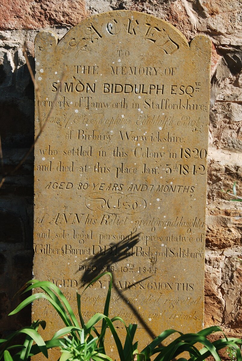 BIDDULPH Simon-1842 &amp; Ann -1844