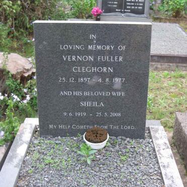 CLEGHORN Vernon Fuller 1897-1977 &amp; Sheila 1919-2008