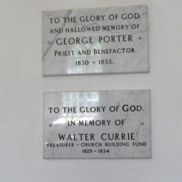 PORTER George :: CURRIE Walter