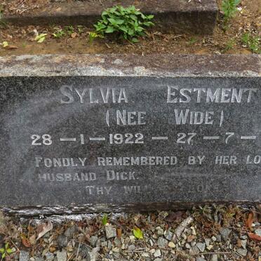 ESTMENT Sylvia nee WIDE 1922-1956