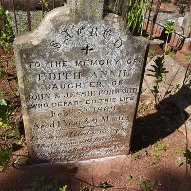 FORWORD Edith Annie -1869