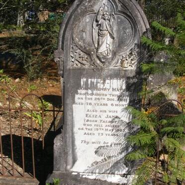 HAYES John Henry -1921 &amp; Eliza Jane TALBOT -1922 