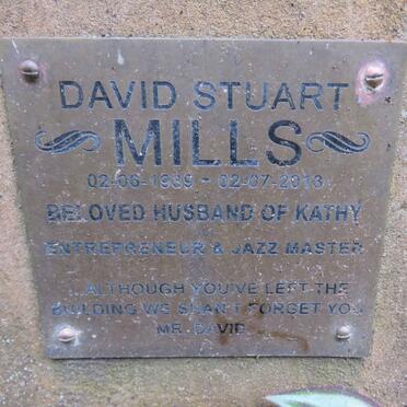 MILLS David Stuart 1939-2013