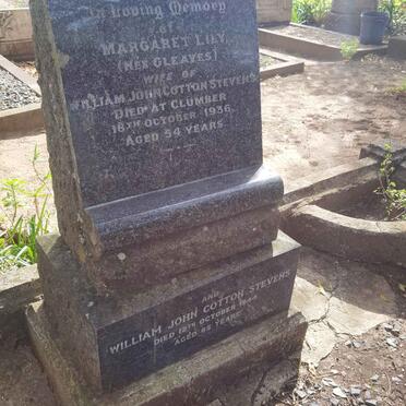 STEVENS William John Cotton -1944 & Margaret Lily GLEAVES -1936