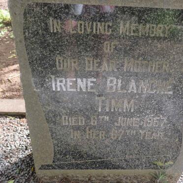 TIMM Irene Blanche -1957