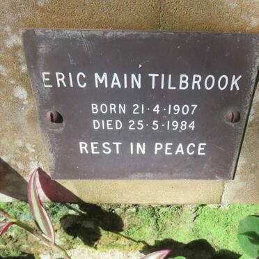 TILBROOK Eric Main 1907-1984