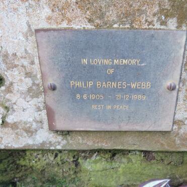 WEBB Philip, BARNES 1905-1989