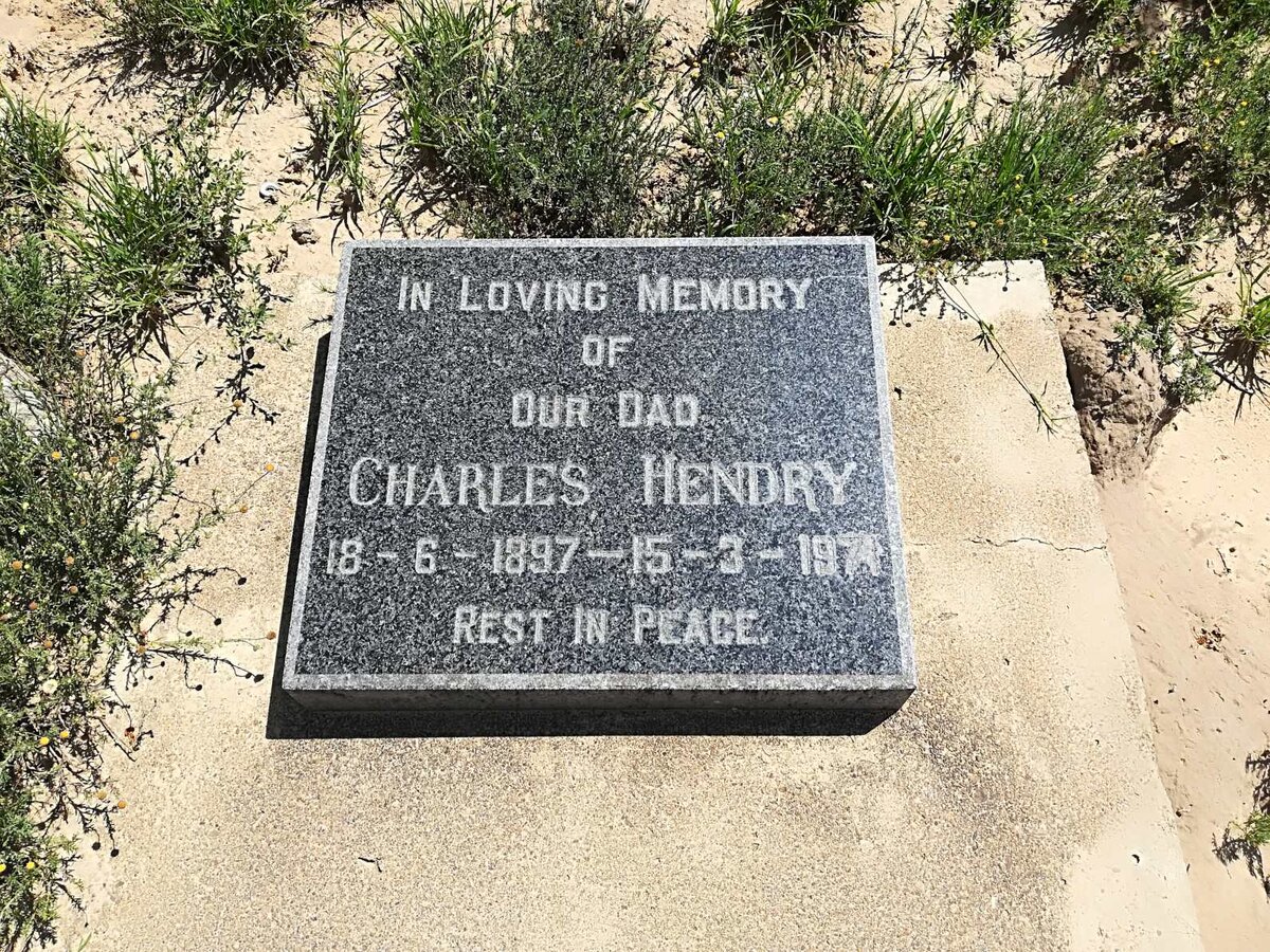 HENDRY Charles 1897-1971