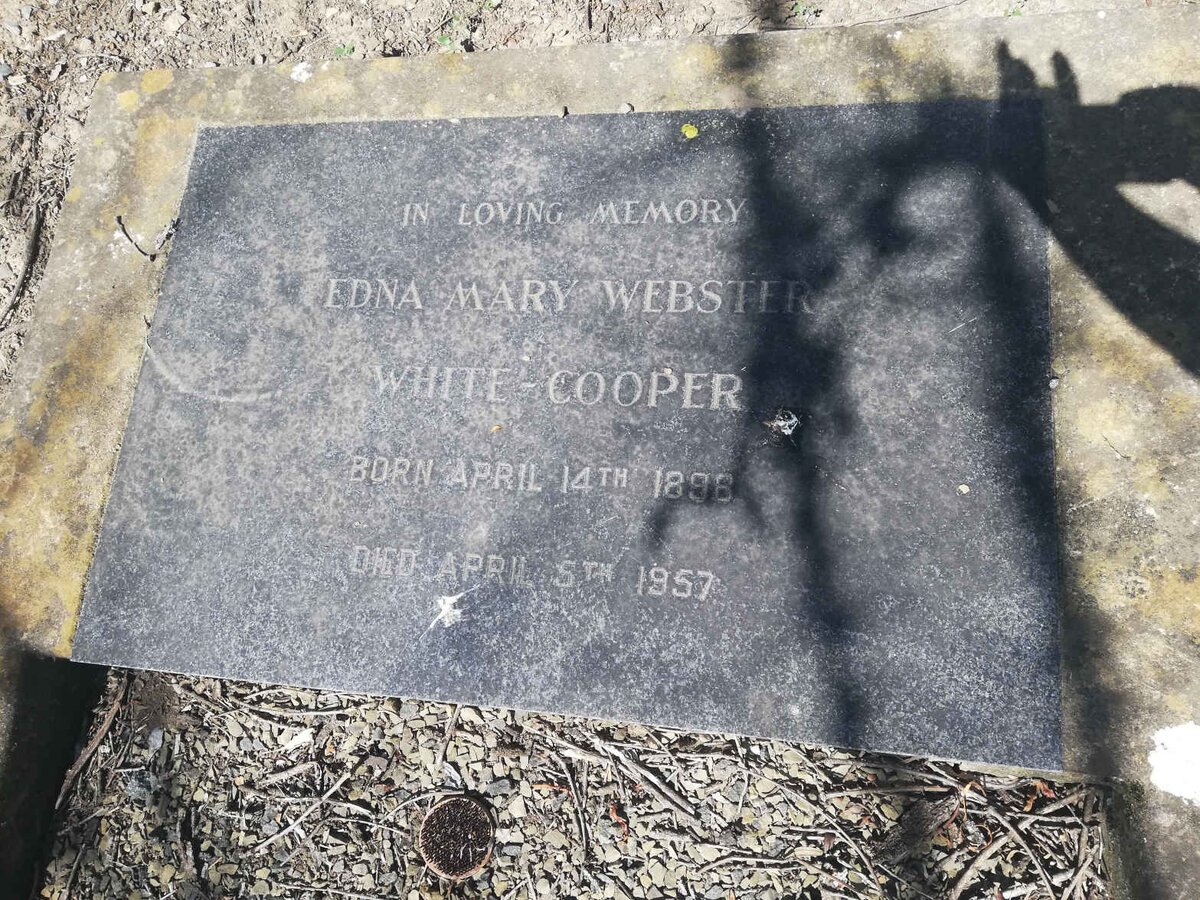 COOPER Edna Mary, WHITE nee WEBSTER 1896-1957