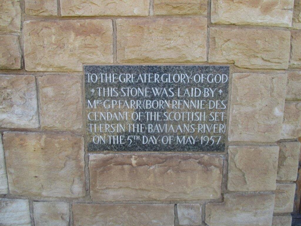 3. Cornerstone laid 5 May 1957