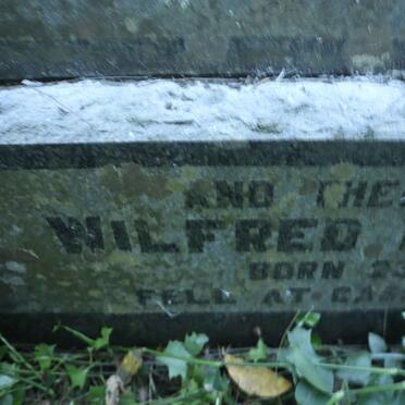 MAPHAM Wilfred Hugh 1919-1944