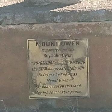 OWEN Roy John 1963-2005