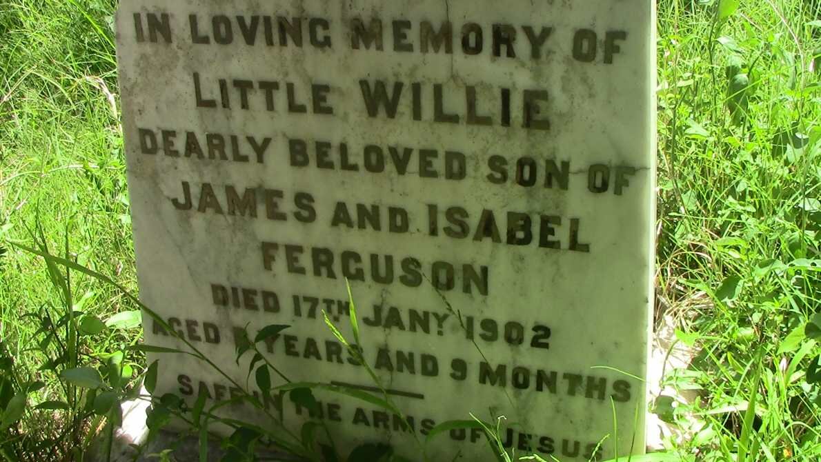 FERGUSON Willie -1902