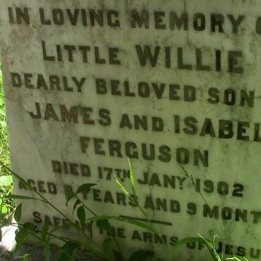 FERGUSON Willie -1902