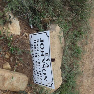 JOHNSON Eva 1939-2019