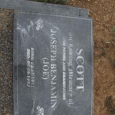 SCOTT Joseph Benjamin 1911-1993