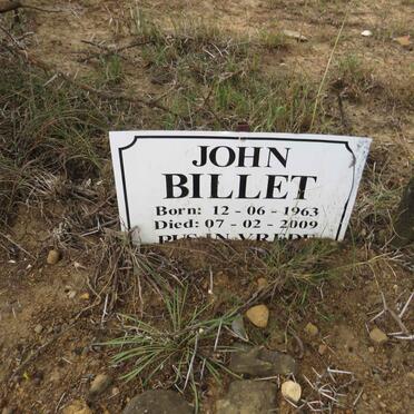 BILLET John 1963-2009