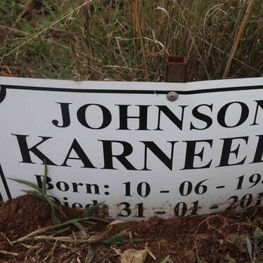 JOHNSON Karneels 1943-2019