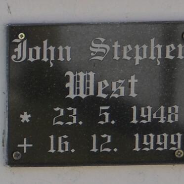 WEST John Stephen 1948-1999