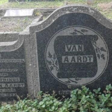 AARDT Frans Marthinus Gustaff, van 1868-1942 &amp; Aletta Wilhelmina DE KLERK 1869-1959 