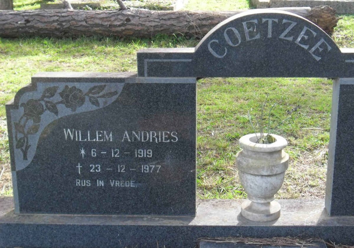 COETZEE Willem Andries 1919-1977