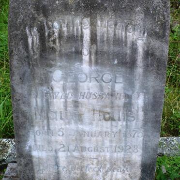 HOLLIS George 1875-1928