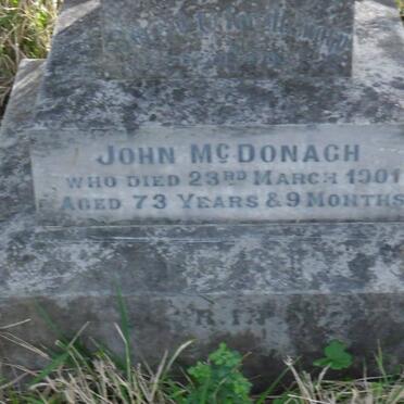 MCDONAGH John -1901