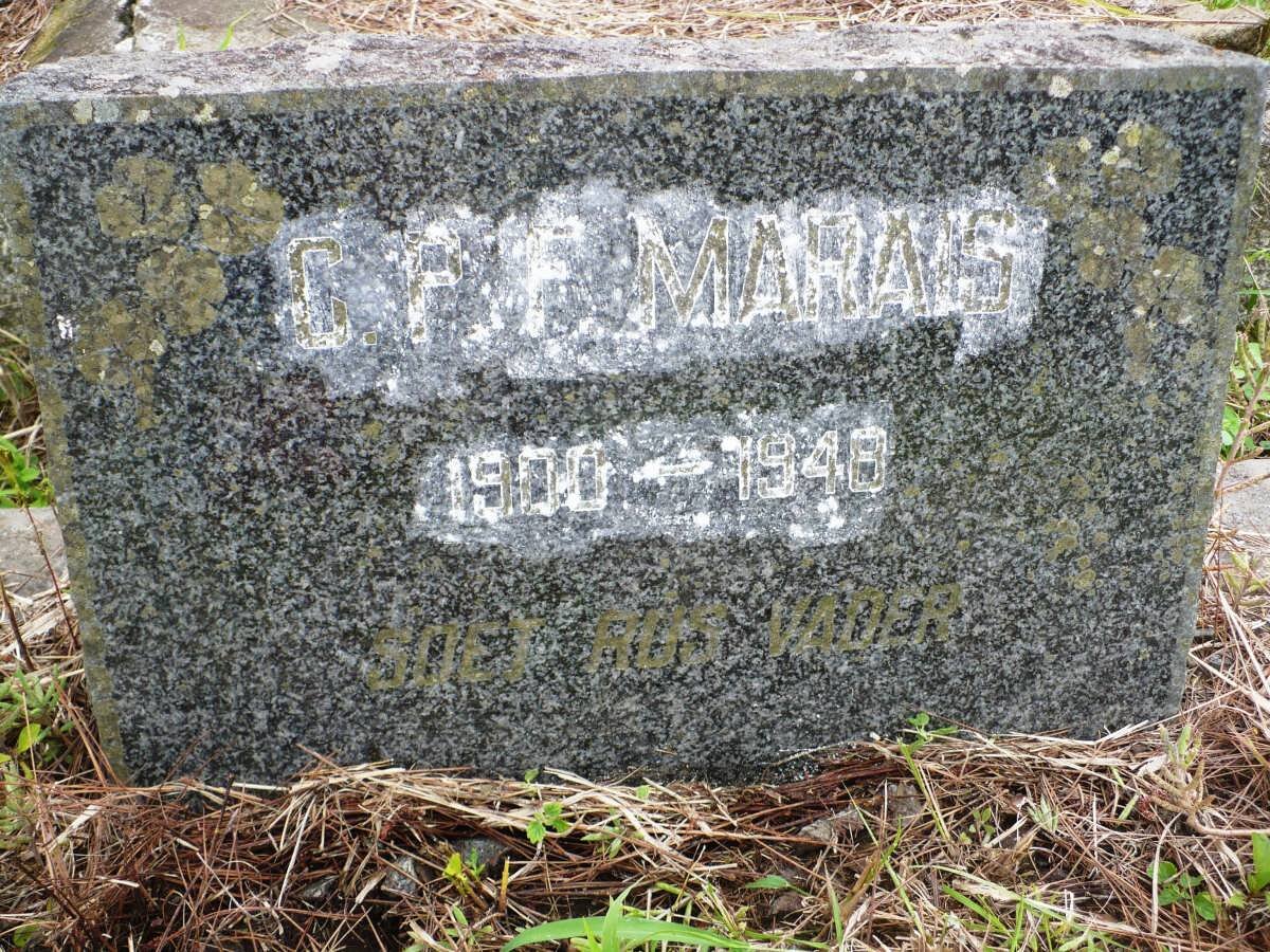 MARAIS C.P.F. 1900-1948