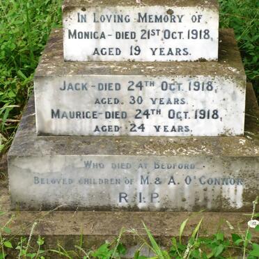 O'CONNOR Jack -1918 :: O'CONNOR Maurice -1918 :: O'CONNOR Monica -1918