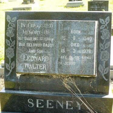 SEENEY Leonard Walter 1940-1976