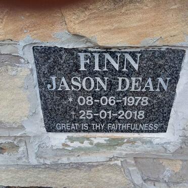 FINN Jason Dean 1978-2018
