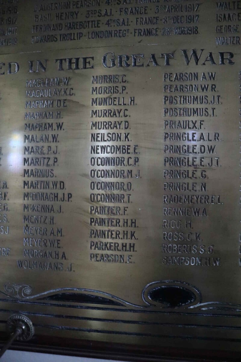 09. The Great War Memorial 1914-1919 - Those who served