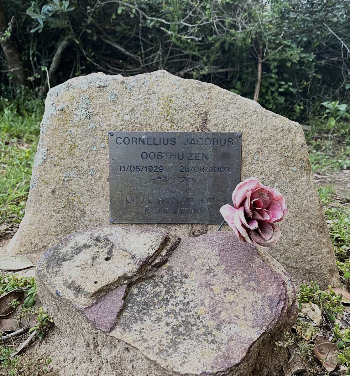 OOSTHUIZEN Cornelius Jacobus 1929-2003